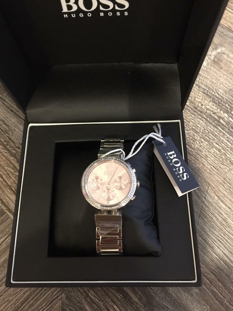 hugo boss ladies sports watch